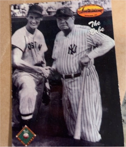 1993 Ted Williams Card Company #121 Babe Ruth — front