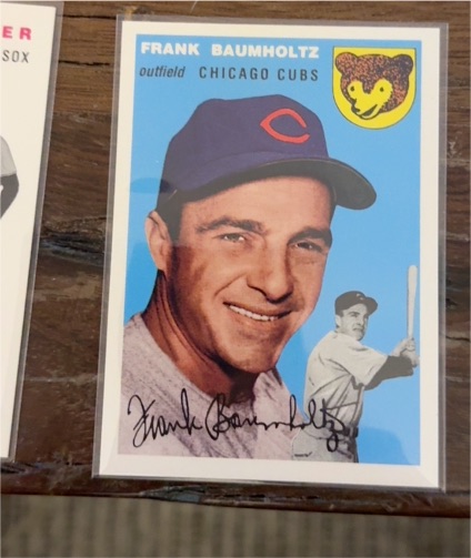 1994 Topps Archives 1954 #60 Frank Baumholtz Chicago Cubs — front