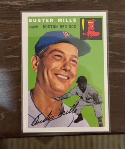 1994 Topps Archives 1954 #227 Buster Mills — front