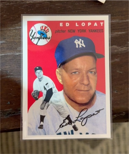 1994 Topps Archives 1954 #5 Ed Lopat — front