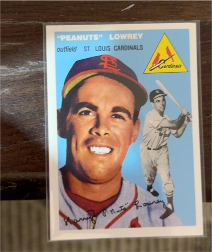 1994 Topps Archives 1954 #158 Peanuts Lowrey — front