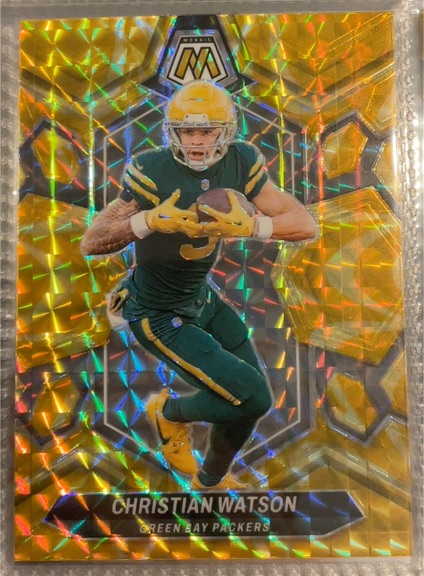 2024 Panini Mosaic #80 Christian Watson — front