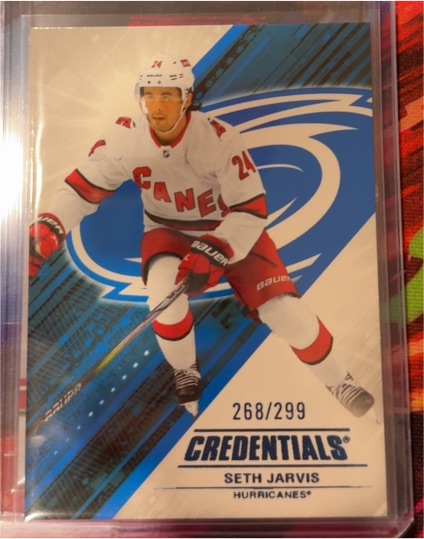 2024-25 Upper Deck Credentials #51 Seth Jarvis — front