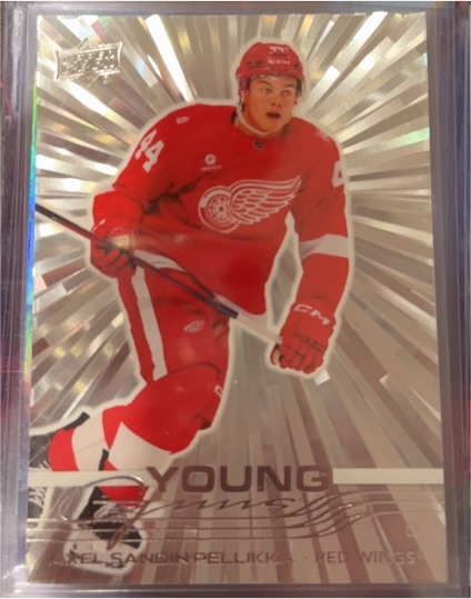 2025-26 Upper Deck Series 2 #484 Axel Sandin-Pellikka — front