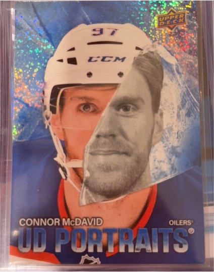 2025-26 Upper Deck Series 2 UD Portraits #P-60 Connor McDavid — front