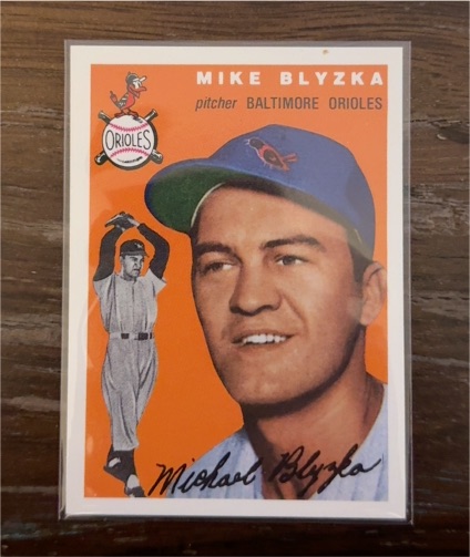 1994 Topps Archives 1954 #152 Mike Blyzka — front