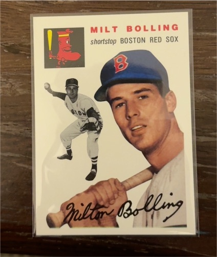 1994 Topps Archives 1954 #82 Milt Bolling — front