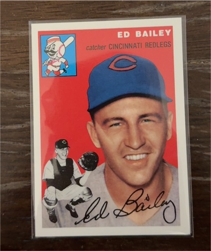 1994 Topps Archives 1954 #184 Ed Bailey Cincinnati Redlegs — front