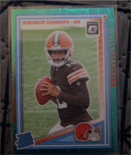2025 Panini Donruss Optic #203 Shedeur Sanders — front