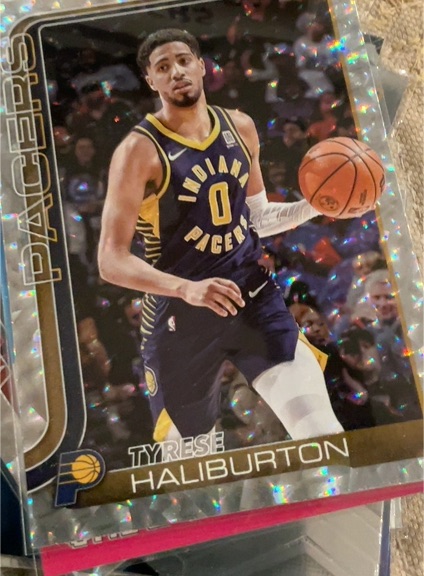 2025-26 Topps #47 Tyrese Haliburton — front