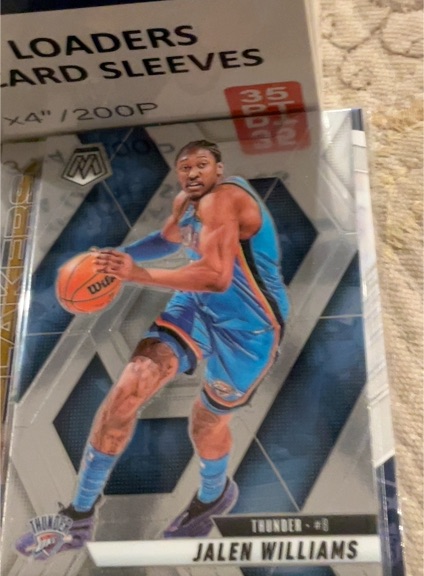 2024-25 Panini Mosaic #150 Jalen Williams — front