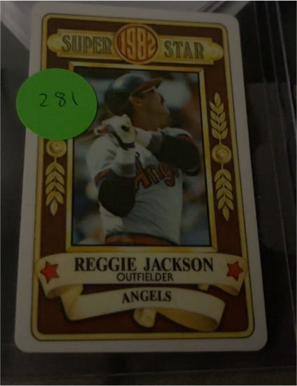 1982 Perma-Graphics Super Star Reggie Jackson — front