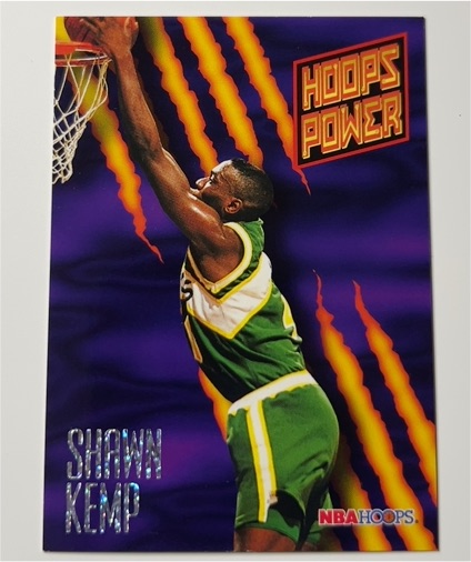 1994-95 Skybox Hoops #PR-49 Shawn Kemp Hoops Power — front