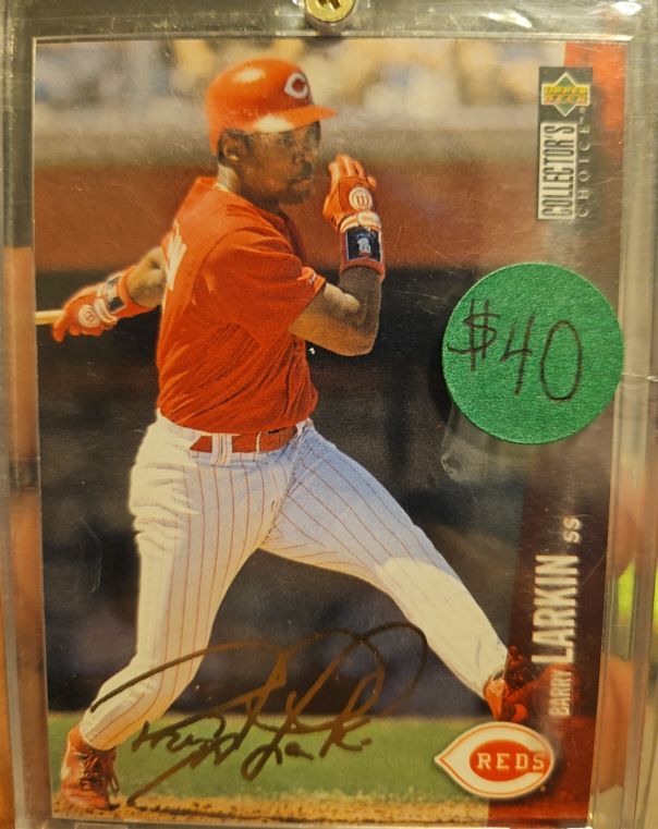 1996 Upper Deck Collector's Choice #520 Barry Larkin — front