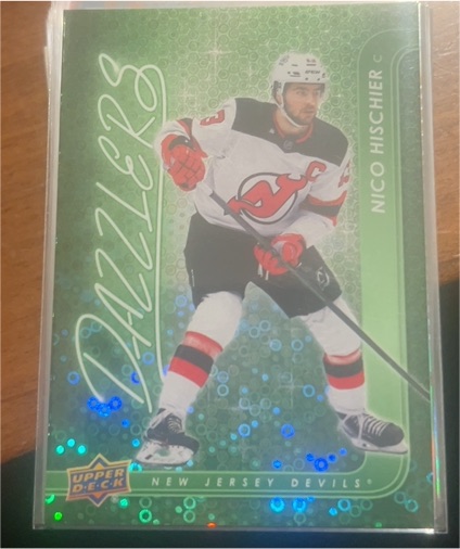 2024-25 Upper Deck Series 2 Dazzlers #DZ-65 Nico Hischier — front