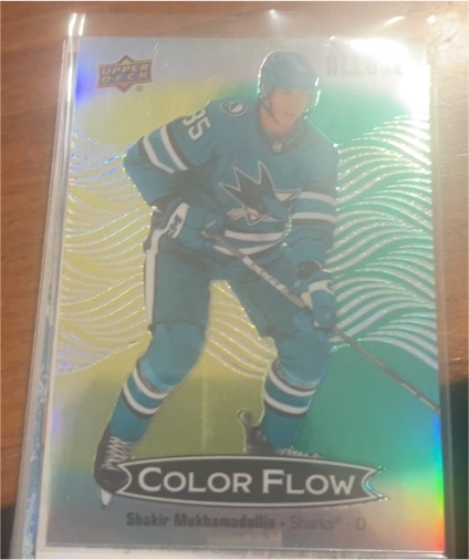 2024-25 Upper Deck Allure #CFL-51 Shakir Mukhamadullin Color Flow — front