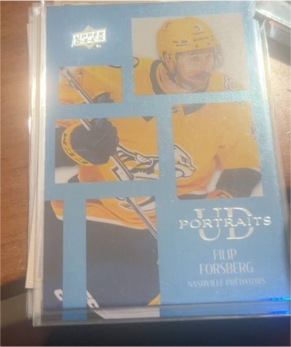 2024-25 Upper Deck Series 1 #P-13 Filip Forsberg — front