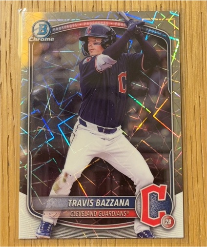 2025 Bowman Chrome #BDC-49 Travis Bazzana — front