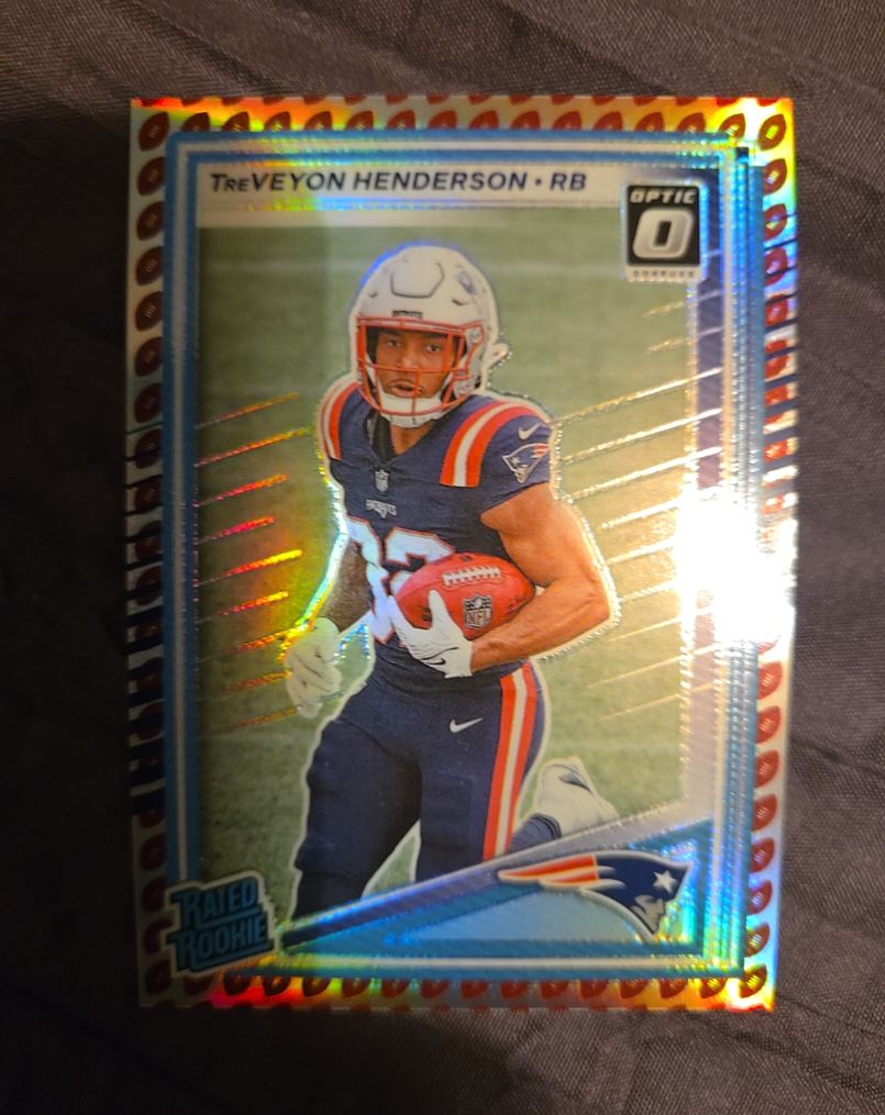 2025 Panini Donruss Optic #248 TreVeyon Henderson — front