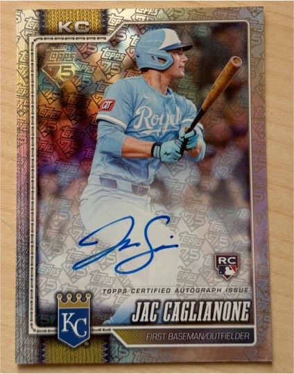 2025 Topps Bowman Chrome #BCP-103 Jac Caglianone — front