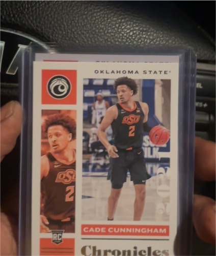 2021 Panini Chronicles Draft Picks #1 Cade Cunningham — front