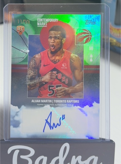 2025 Topps Contemporary Marks #CM-AM Alijah Martin — front