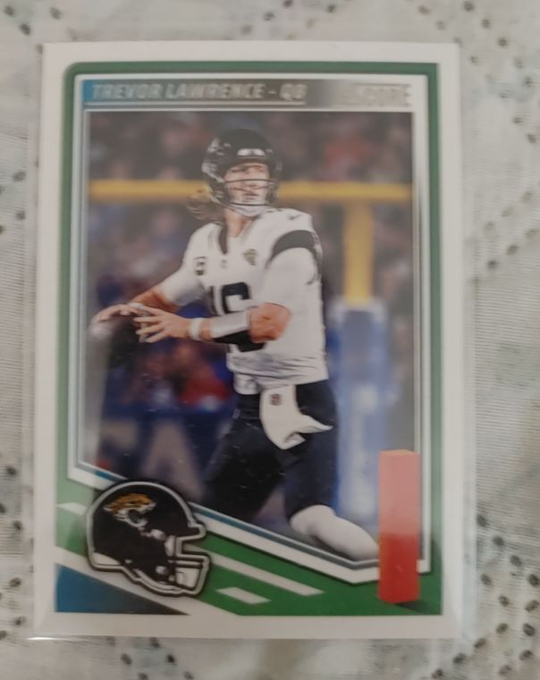 2025 Panini Score #272 Trevor Lawrence — front