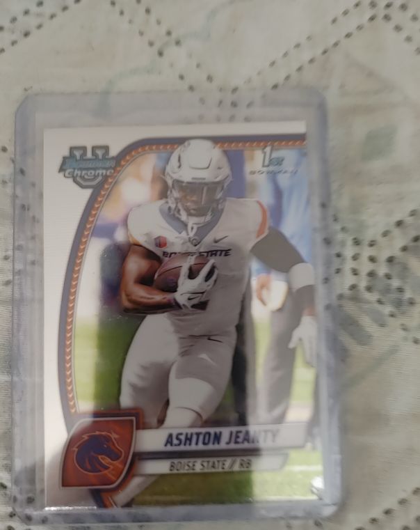 2024 Bowman University Chrome #17 Ashton Jeanty — front