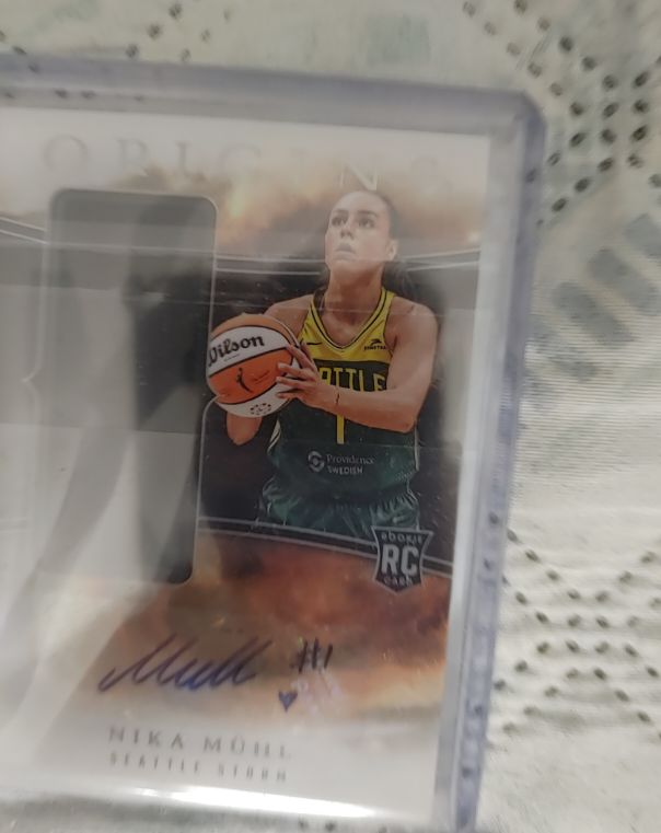 2024 Panini Origins #JA-NKM Nika Muhl — front