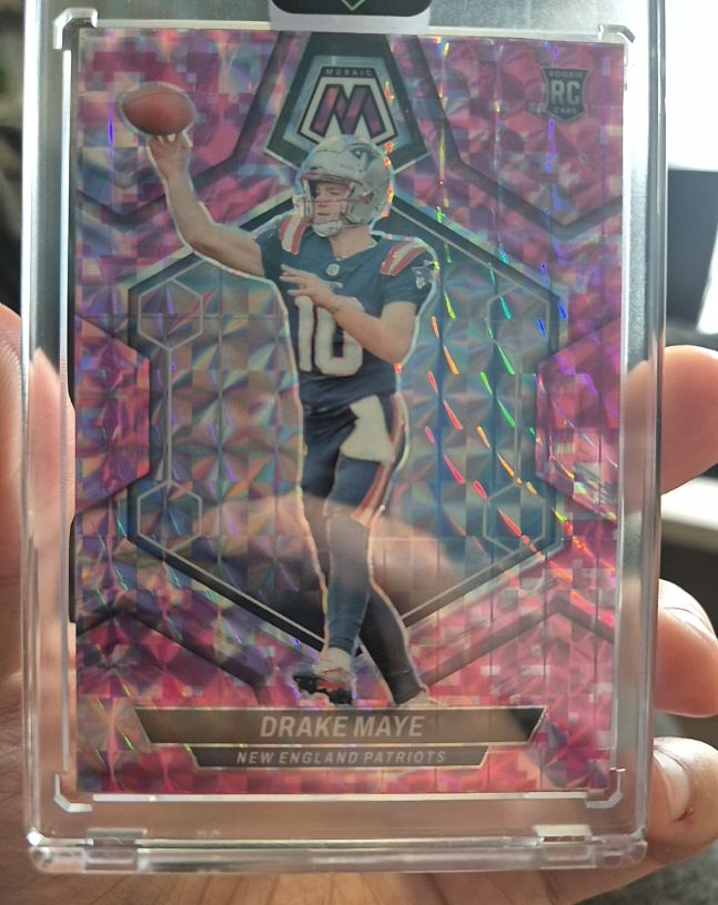 2024 Panini Mosaic #303 Drake Maye — front