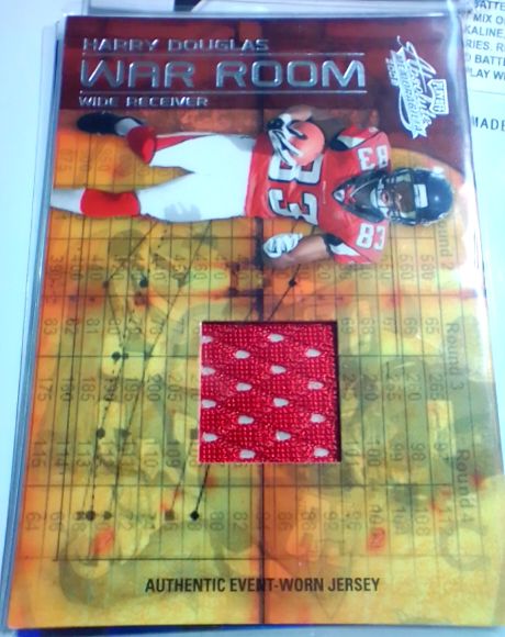 2008 Playoff Absolute Memorabilia War Room #WR-15 Harry Douglas — front