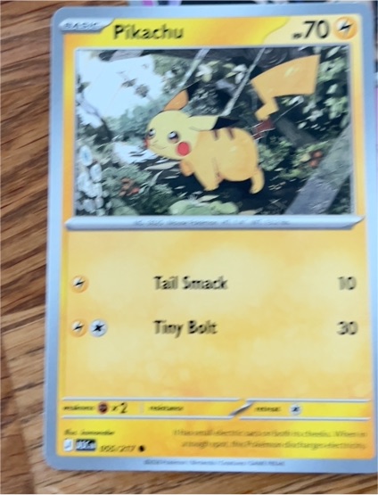 2023 Pokémon TCG Ascended Heroes #055 Pikachu — front