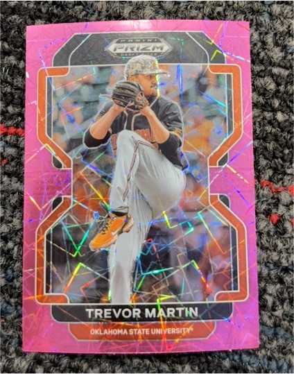 2022 Panini Prizm Draft Picks #PDP104 Trevor Martin — front
