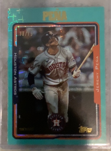 2025 Topps Archives #250 Jeremy Pena — front