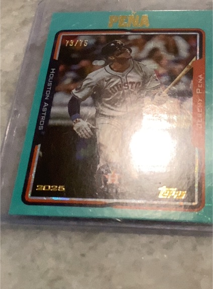 2025 Topps Archives #250 Jeremy Pena — front