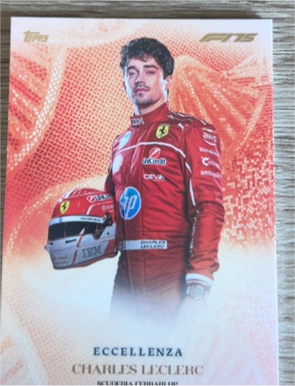 2025 Topps Eccellenza F1 Charles Leclerc — front