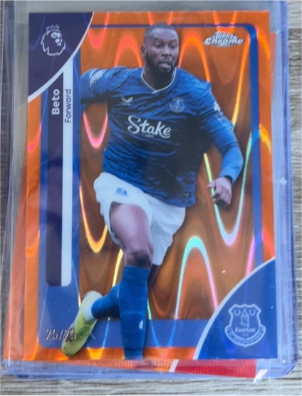 2026 Topps Chrome Premier League #90 Beto — front