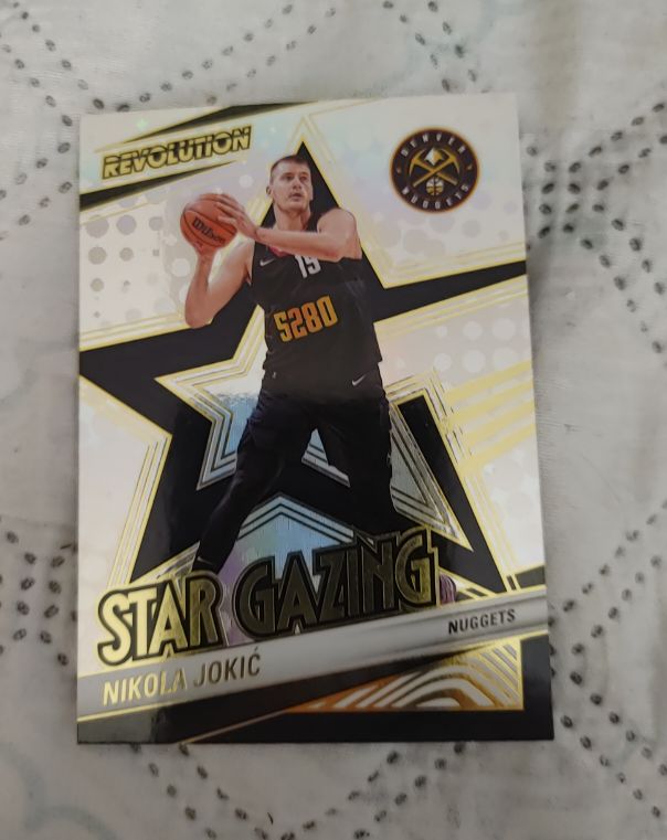 2024-25 Panini Revolution #7 Nikola Jokic Star Gazing — front