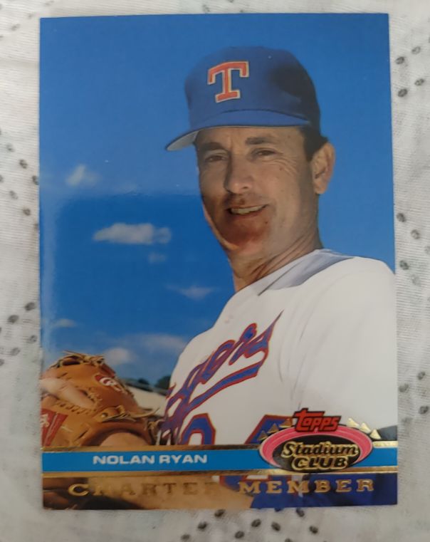 1991 Topps Stadium Club #25 Nolan Ryan — front