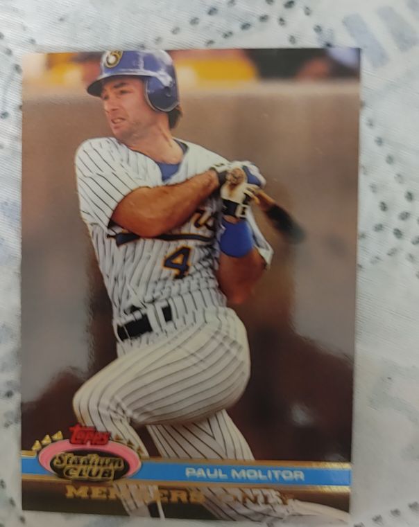 1991 Topps Stadium Club #245 Paul Molitor — front