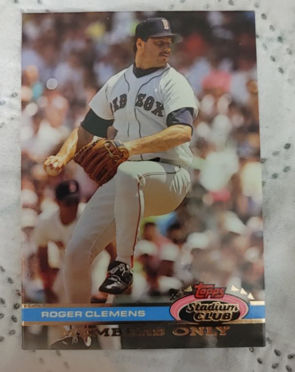 1991 Topps Stadium Club Members Only #12 Roger Clemens — front