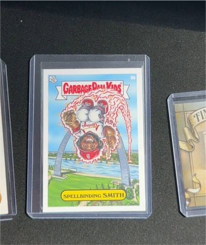 2023 Topps Garbage Pail Kids #6b Spellbinding Smith Ozzie Smith — front
