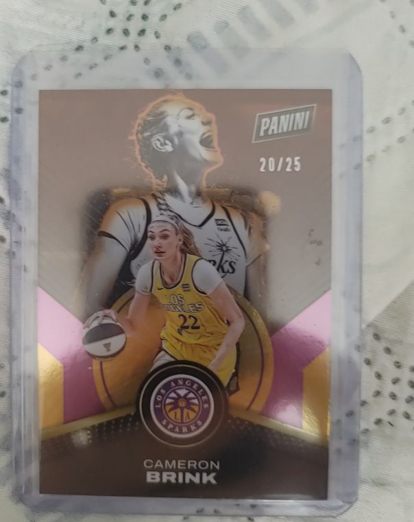 2025 Panini Player of the Day #20 Cameron Brink — front