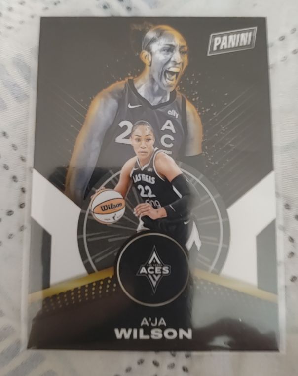 2025 Panini WNBA Player of the Day #69 A'ja Wilson — front