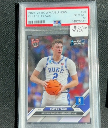 2024-25 Bowman U Now #95 Cooper Flagg — front