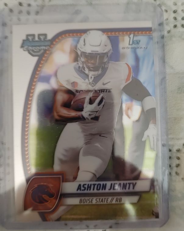 2024 Bowman University Chrome #17 Ashton Jeanty — front