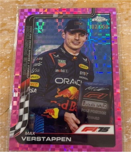2025 Topps Chrome Formula 1 #102 Max Verstappen — front
