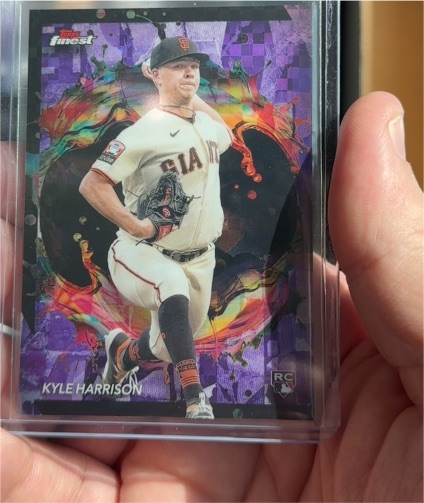2024 Topps Finest #258 Kyle Harrison — front