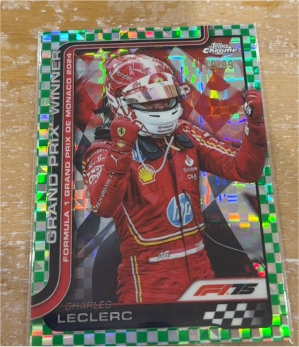 2025 Topps Chrome F1 #108 Charles Leclerc — front