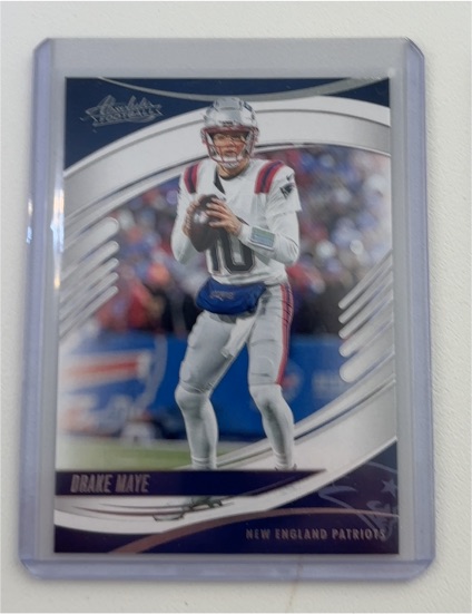 2025 Panini Absolute #79 Drake Maye — front